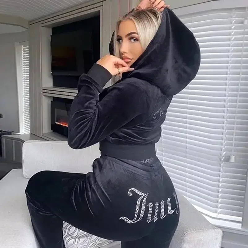 Winter Clothing Trends 2025 - 2025 New Winter Juicy Coutoure Tracksuit