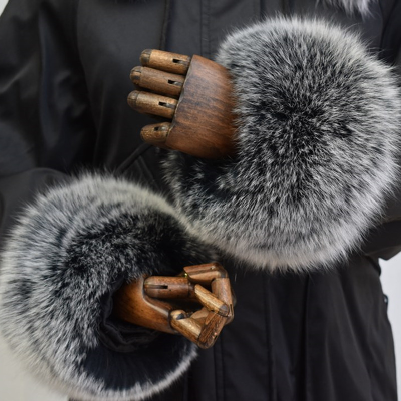 Winter Clothing Equipment - Fox Fur Cuffs For Women Whole