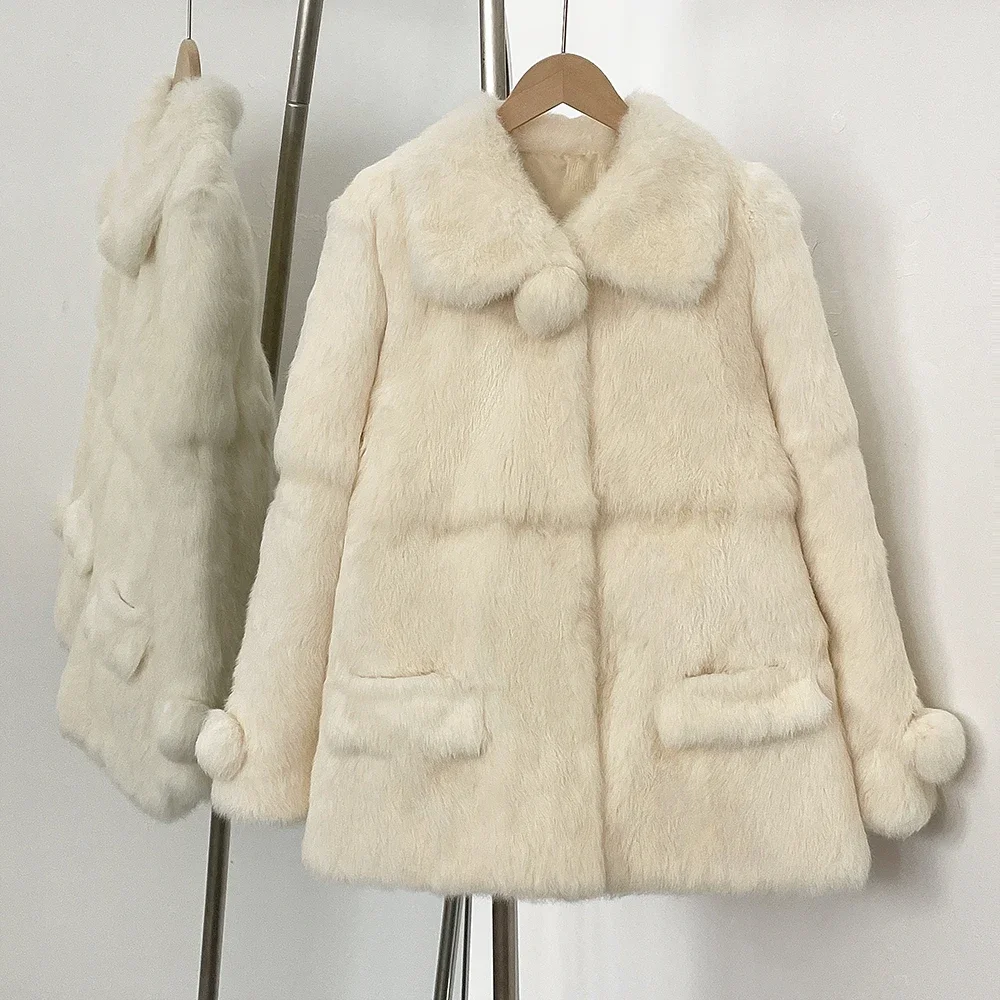 Winter Clothing Wholesale - 2025 Real Fur Jacket Women Outerwear