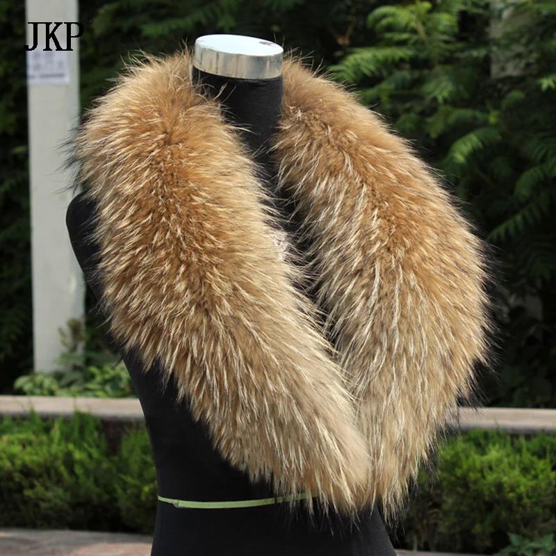 Winter Clothing Equipment - Natural Fur Collar Real raccoon fur