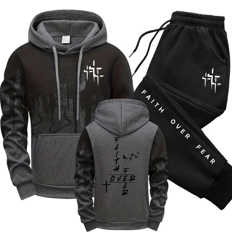 Winter Clothing Men - Fall Winter Daily Casual Fashion Sportswear