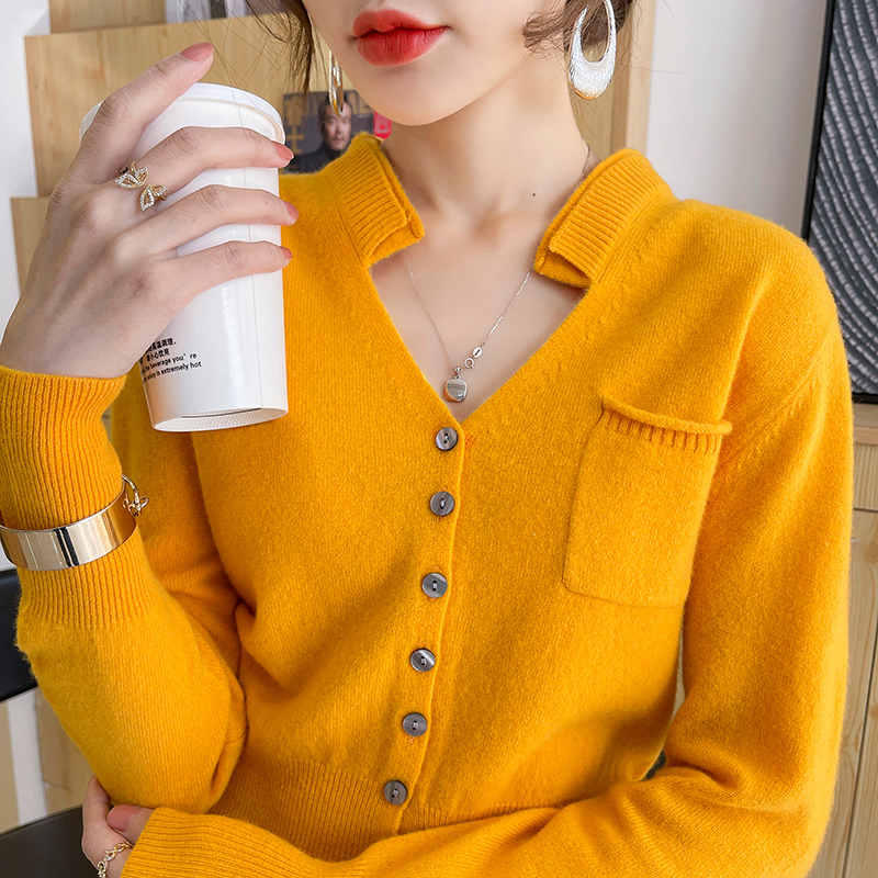 Winter Clothing Options - 100% Merino Wool Button-Down Fashion Cardigan