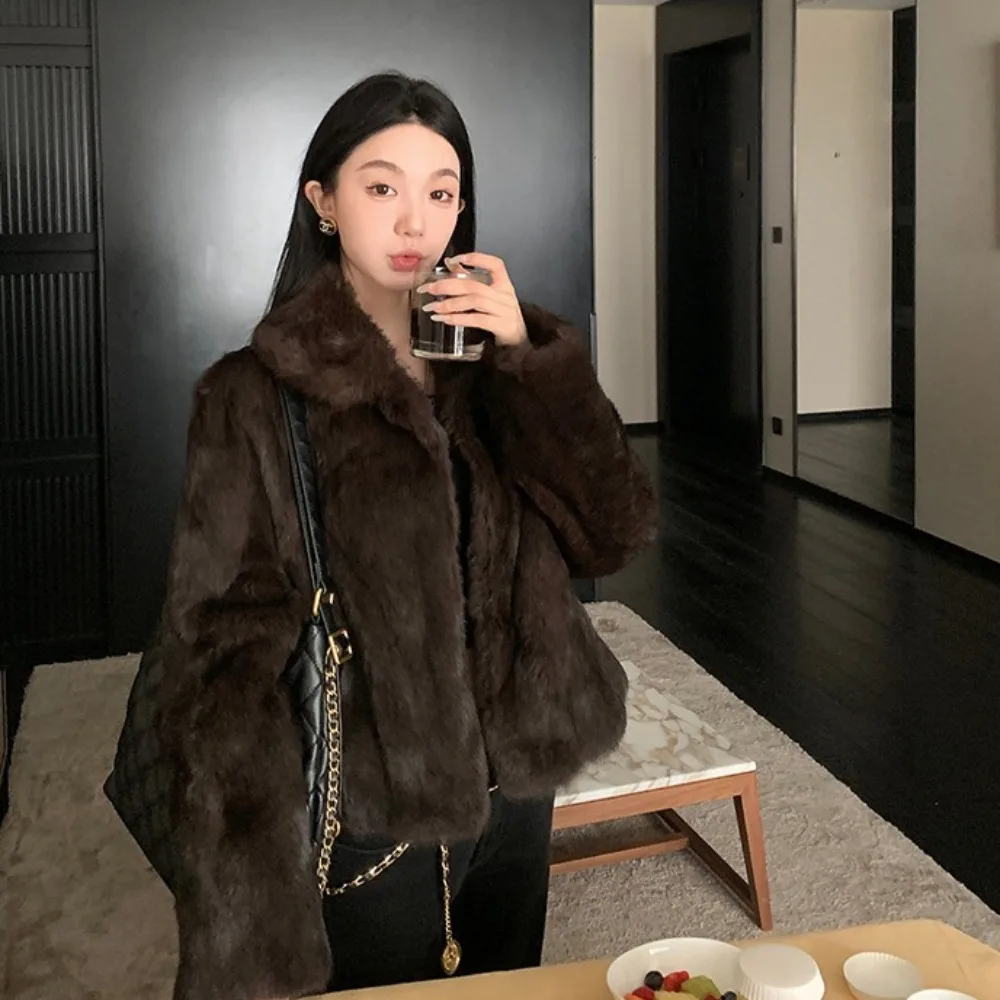 Natural Rabbit Fur Coat Women  - Winter Clothing Wholesale 评论和价格