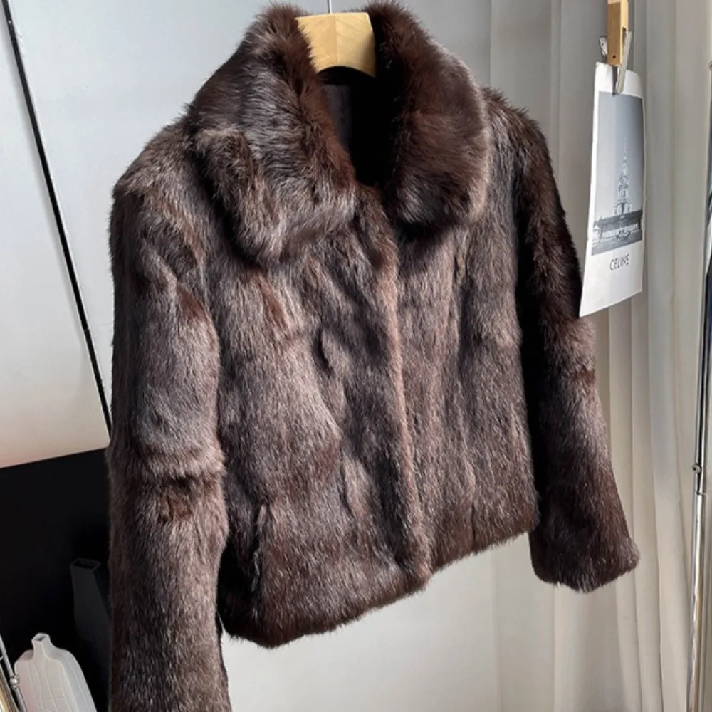 Natural Rabbit Fur Coat Women  - Winter Clothing Wholesale 评论和价格