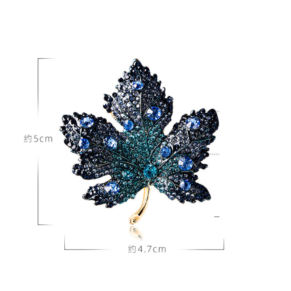 Maple Leaf Brooch with Optiona - Winter Clothing Options 评论和价格