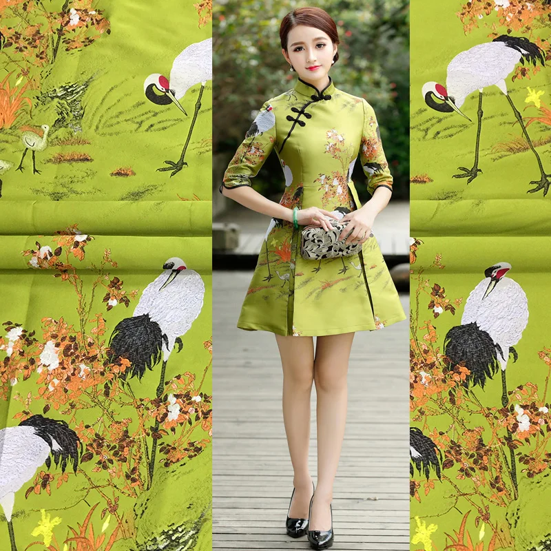 Brocade Jacquard Fabric Autumn - Winter Clothing Wholesale 评论和价格