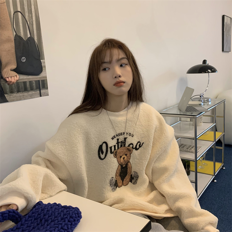 Affordable Warm Lamb Fur Sweat - Winter Clothing Affordable 评论和价格