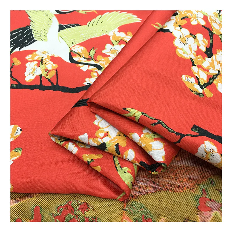 Brocade Jacquard Fabric Spring - Winter Clothing Wholesale 评论和价格