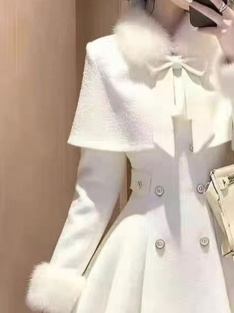 French Elegant Vintage Woolen  - Winter Clothing Trends 2025 评论和价格