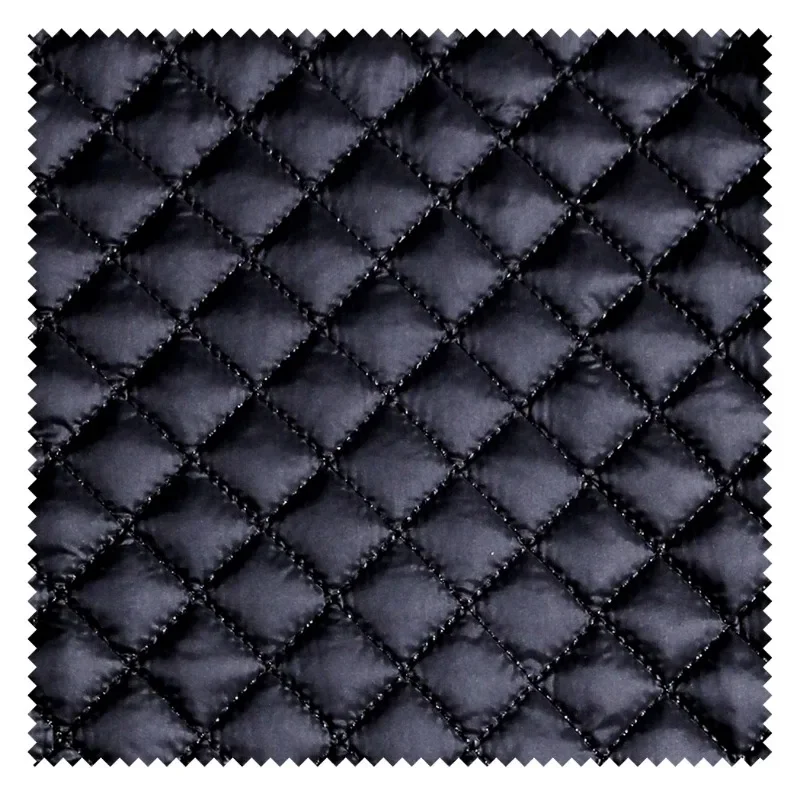 Diamond Quilted Fabric Black C - Winter Clothing Wholesale 评论和价格