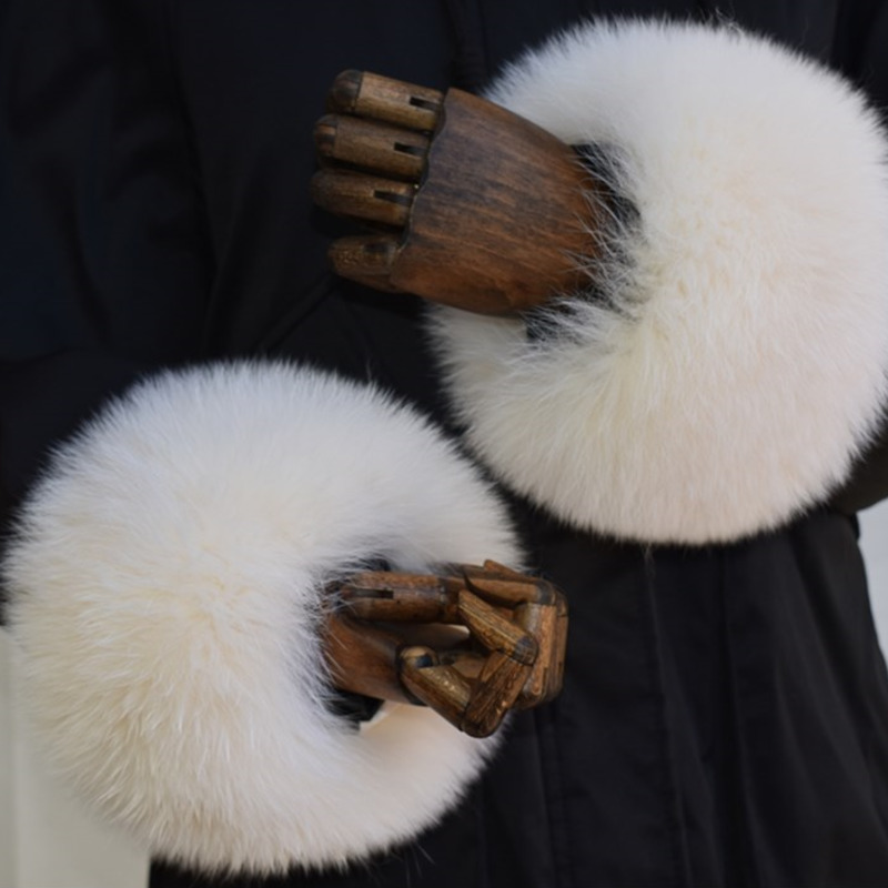 Fox Fur Cuffs For Women Whole  - Winter Clothing Equipment 评论和价格