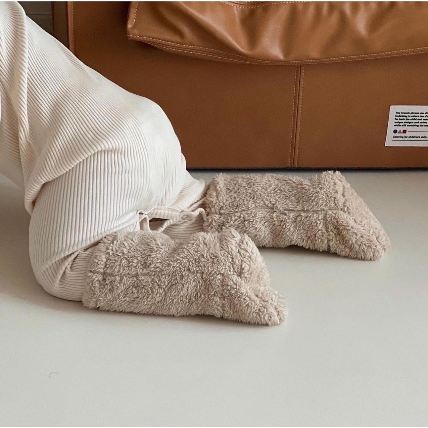 Warm Winter Baby Socks Coral F - Winter Clothing For Boys 评论和价格