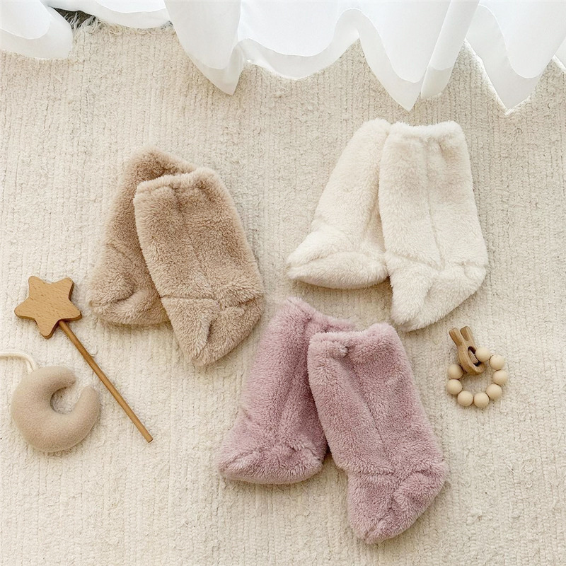 Warm Winter Baby Socks Coral F - Winter Clothing For Boys 评论和价格
