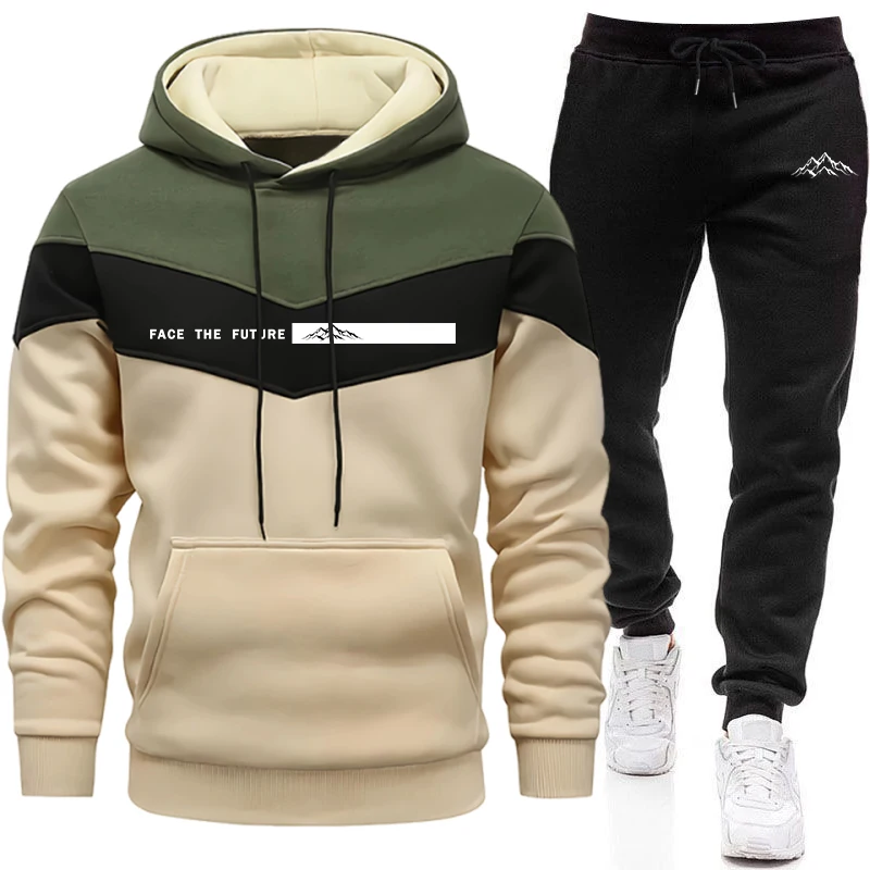 New Men's Tracksuit Fall Winte - Winter Clothing Men 评论和价格