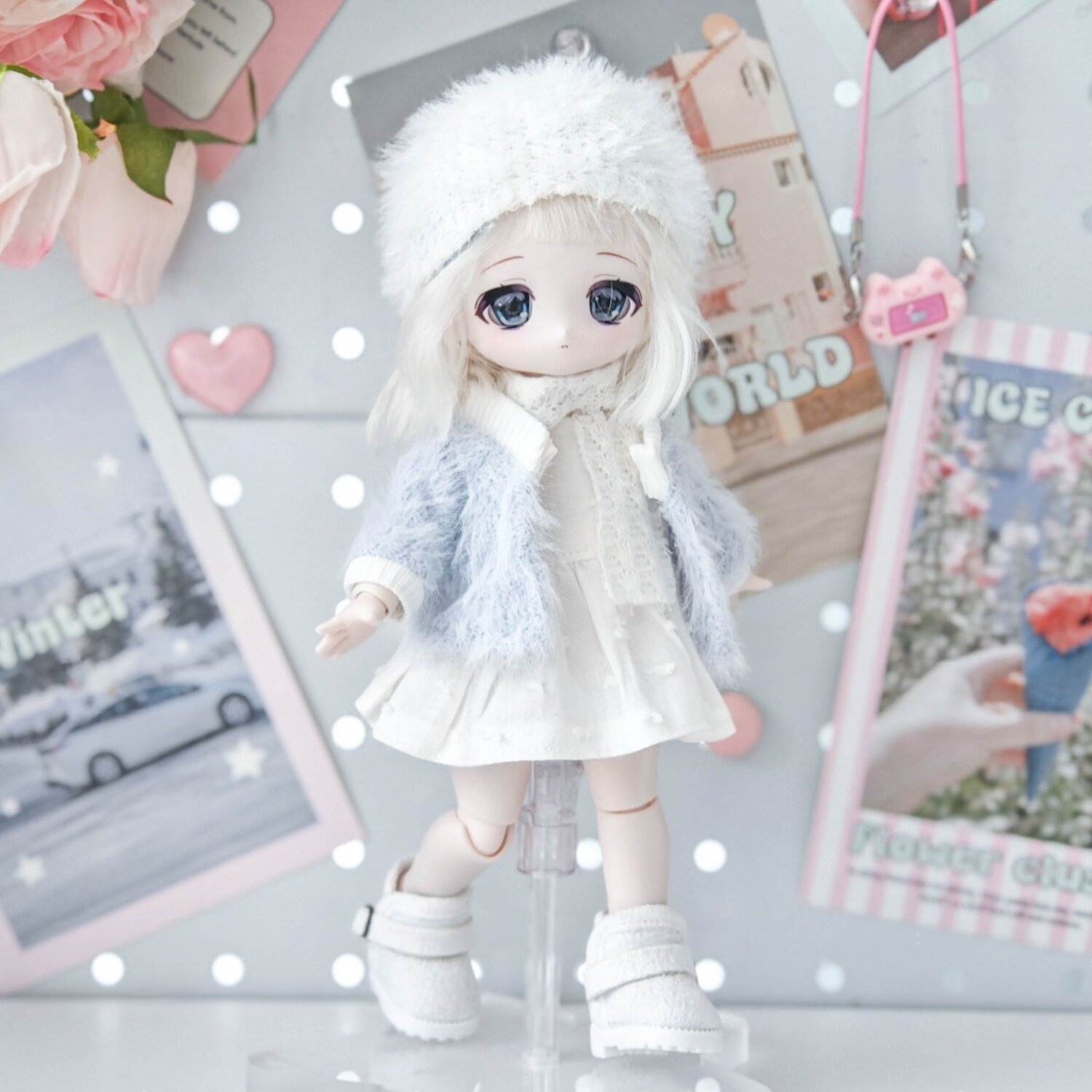 Bonnie Bunny Dream Bjd Doll Cl - Winter Clothing Options 评论和价格