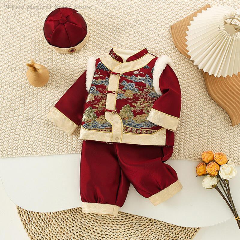 Baby Kids Festival New Year's  - Winter Clothing Boys 评论和价格