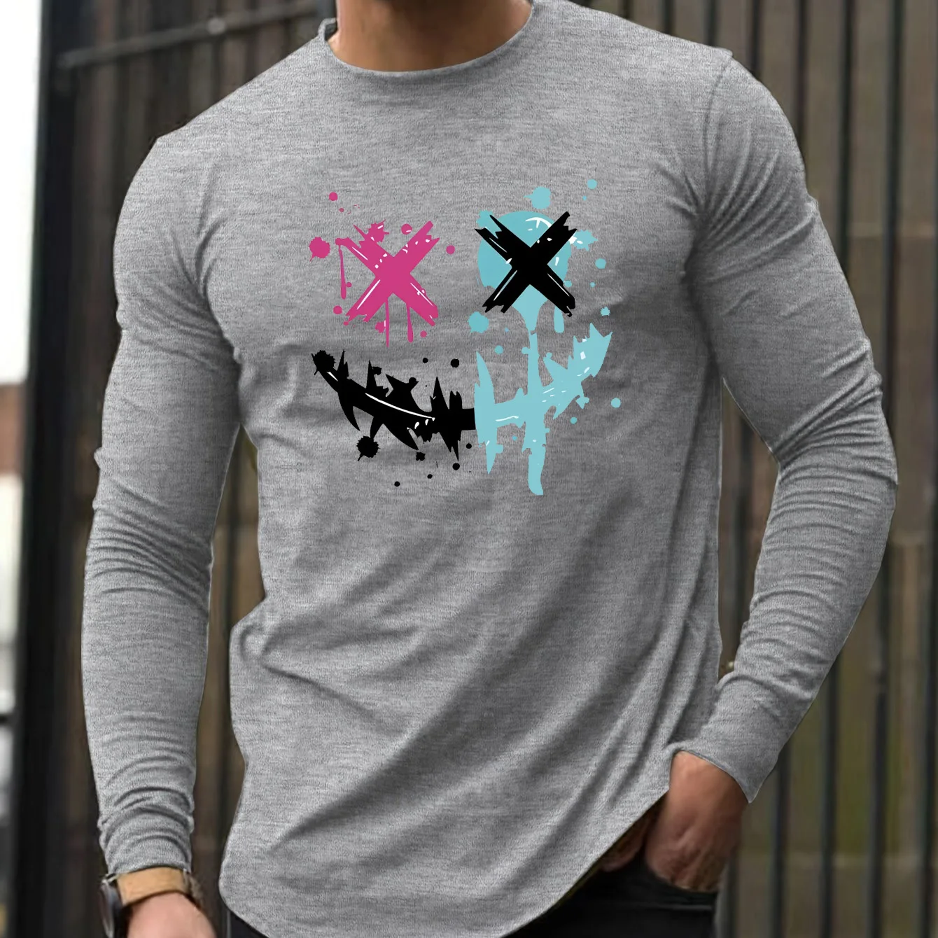 Classic 100 Cotton Crew Neck L - Winter Clothing Essentials For Men 评论和价格
