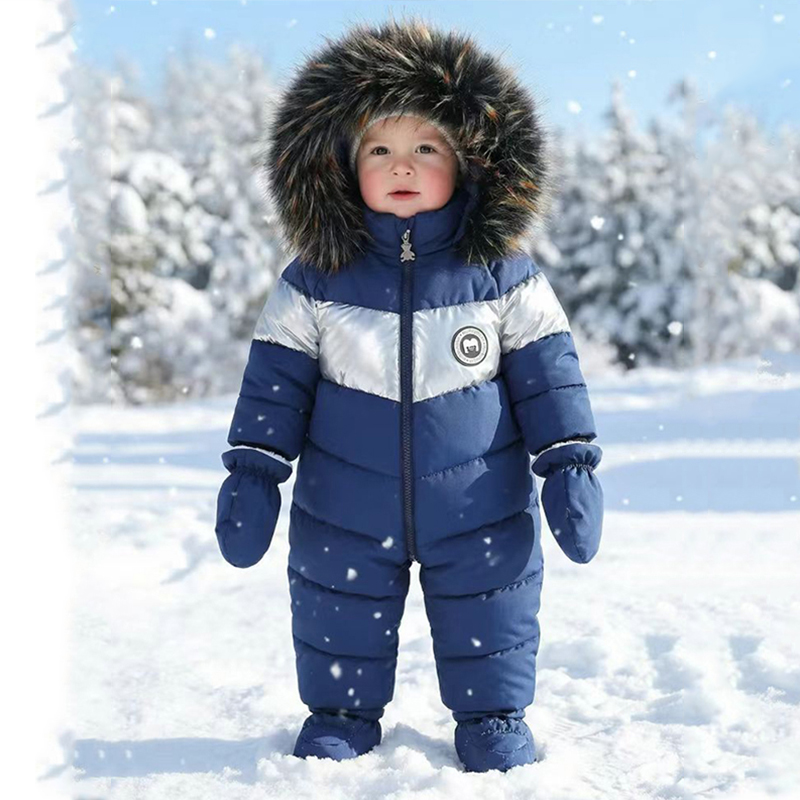 Winter Newborn Baby Romper Wit - Winter Clothing Boys 评论和价格