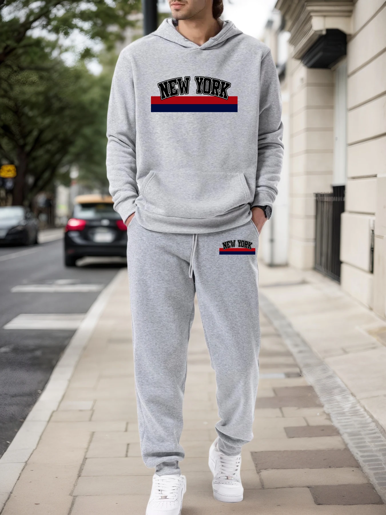 Hot Sales Men's Hoodies 2 Pcs  - Winter Clothing Men 评论和价格