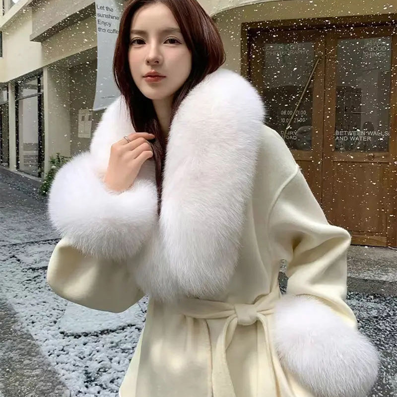 2025 Real Fox Fur Collar Winte - Winter Clothing Equipment 评论和价格