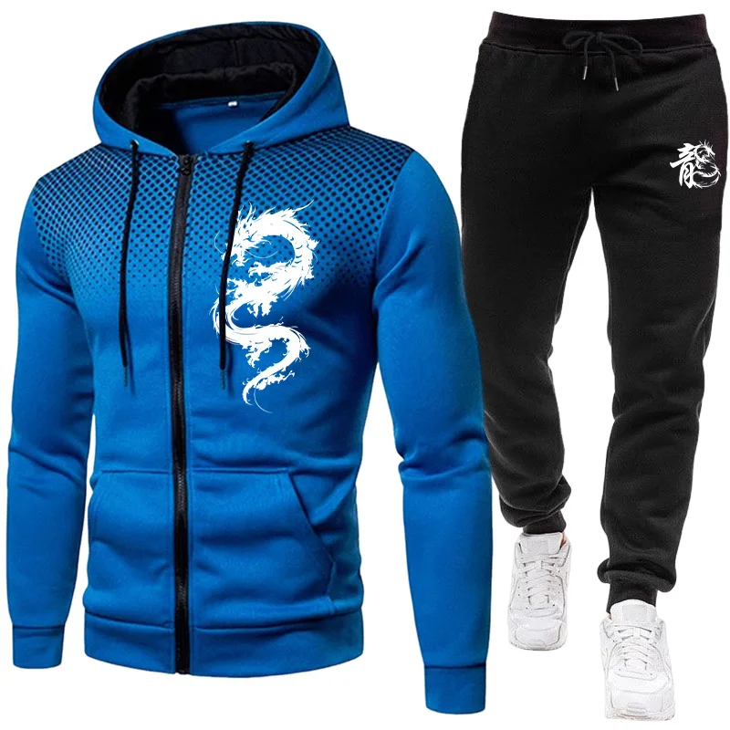Men's Paris Dragon Pattern Fas - Winter Clothing Men 评论和价格