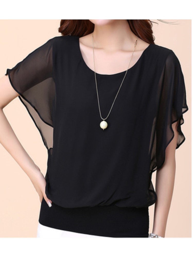 New Summer O Neck Short Sleeve - Winter Clothing Trends 2025 评论和价格