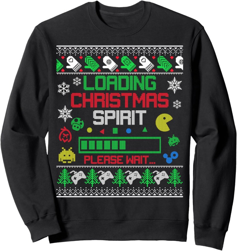 Funny Gamer Ugly Christmas Swe - Winter Clothing Video 评论和价格