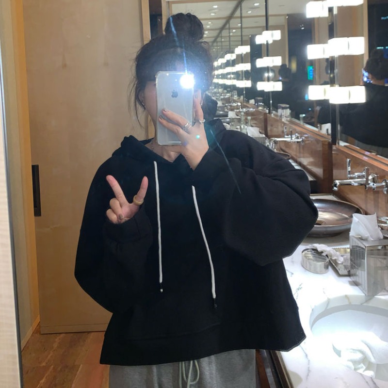 Cropped Plain Outerwears Essen - Winter Clothing Essentials For Women 评论和价格