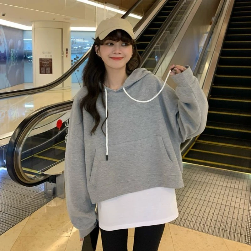 Cropped Plain Outerwears Essen - Winter Clothing Essentials For Women 评论和价格