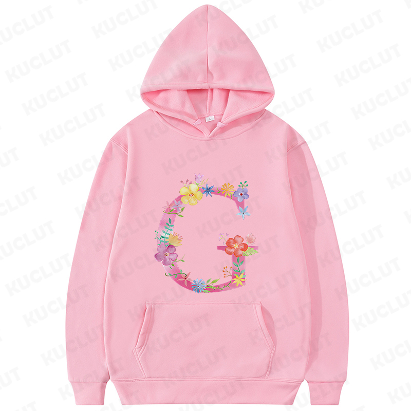 26 Alphabet A-Z Pink Flower Le - Winter Clothing Essentials For Women 评论和价格